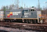 Seaboard System GP16 #4807, originally built in March 1950 and later to become CSX 1853, 